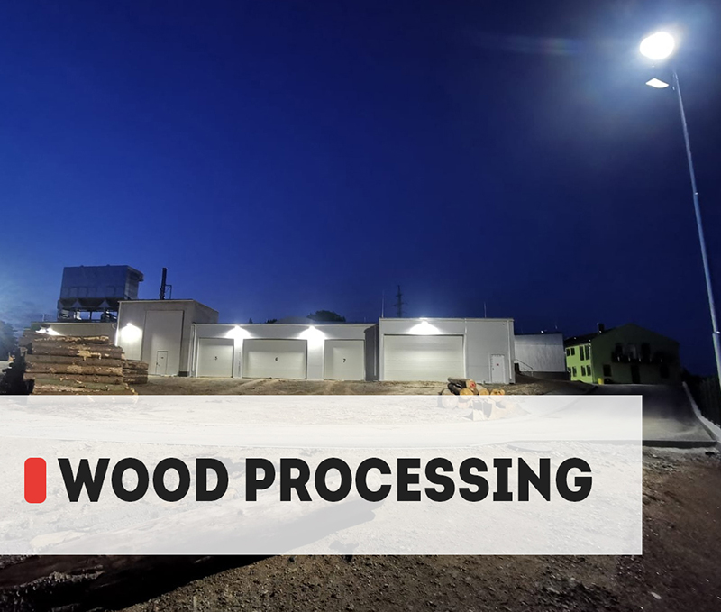 【مشروع حلول متكاملة لمصنع معالجة الأخشاب في الولايات المتحدة